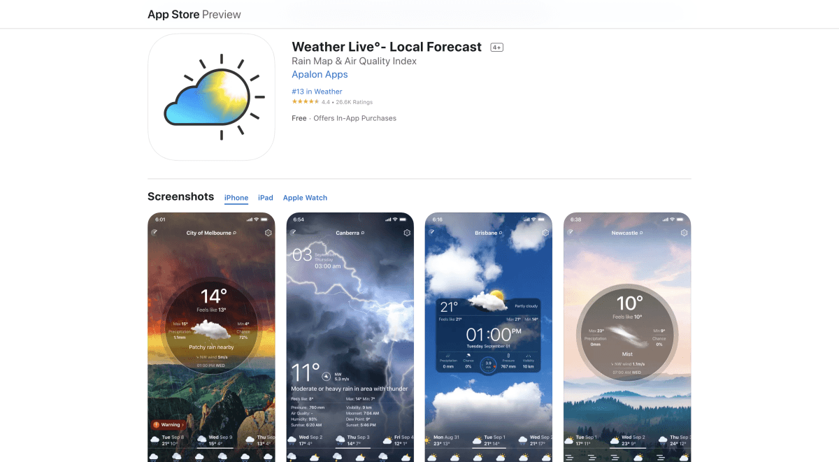 Weather Live