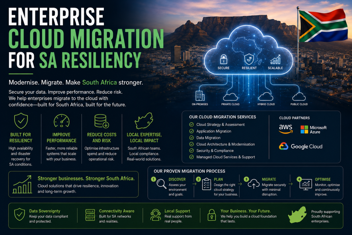 Enterprise Cloud Migration for SA Resiliency