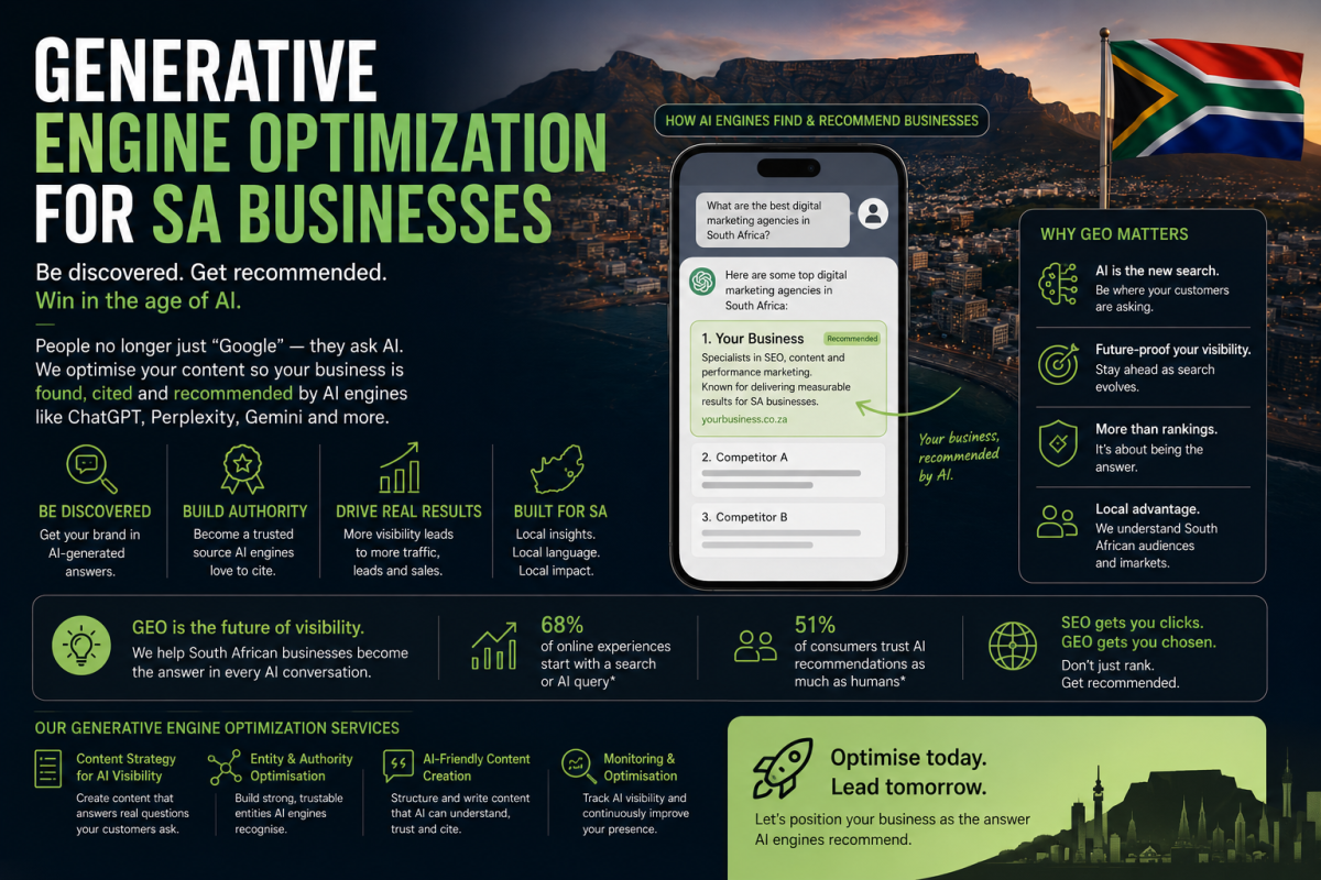 Generative Engine Optimization for SA Businesses
